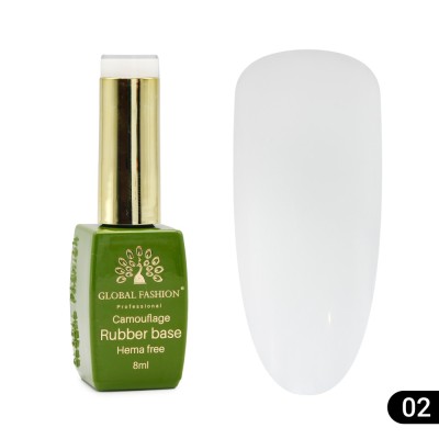 Bază de unghii Camouflage, fără Hema, 8 ml 02 foto