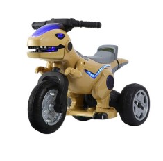 Motocicleta electrica dinozaur 12V bej foto