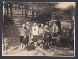 Fotografie Magazin Ambulant Petre din Poiana Tapului Busteni - August 1929