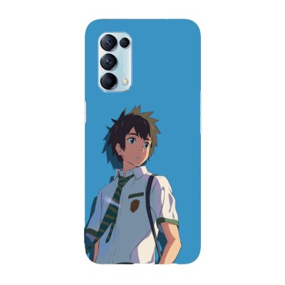 Husa compatibila cu Oppo A54s, Viceversa, model Taki Tachibana Your Name, Silicon, TPU foto