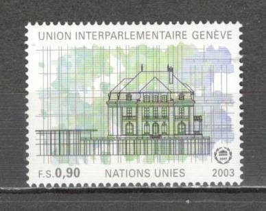 O.N.U.Geneva.2003 Noul sediu al Uniunii Interparlamentare SN.655 foto