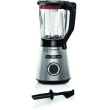 Blender Bosch VitaPower Serie 4 MMB6141S, 1200 W, 1.5 L, Lame inox, 3 programe automate, Viteză variabilă+ Funcție Pulse, Graphite