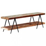 Cumpara ieftin Comodă TV, 160 x 40 x 50 cm, lemn masiv reciclat
