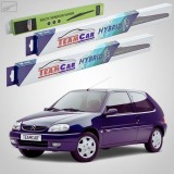 Cumpara ieftin Ștergătoare Citro&euml;n Saxo S1 Hatchback 1999-2004 | Set Față și Spate Hibrid &ndash; TeamCar&reg;