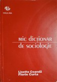 MIC DICTIONAR DE SOCIOLOGIE-FLORIN CURTA, LISETTE COANDA