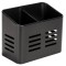 Suport pentru tacamuri WENKO, negru, 16 x 13.5 x 9 cm - RESIGILAT