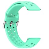 Curea din silicon compatibila cu Huawei Watch GT 2 Pro, Telescoape QR, 22mm, Mint Green, Very Dream