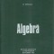 Algebra - D. Draghici A
