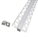 Profil aluminiu banda LED pentru rigips 2m mat V-TAC, Vtac