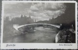 Carte postala, Pod peste Bistrita, 1960