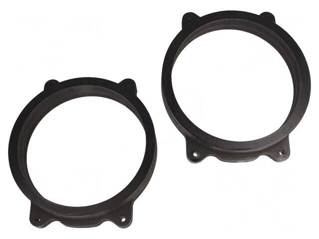 Distanțier MDF 165mm Volvo pentru Difuzor 144mm - Set 2 Bucăți