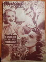 revista medicul nostru 25 mai 1939-chemarea sexului si frumusetea foto