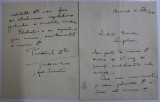 GRIGORIE TRANCU - IASI , SCRISOARE CATRE N. ANGELESCU , BUCURESTI 12 FEBRUARIE 1939