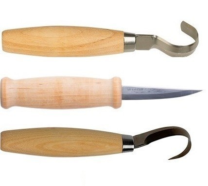 CS6 Set cutite sculptura tip carlig/drept, Morakniv Suedia. CS6 Set cutite sculptura tip carlig/drept, Morakniv Suedia.