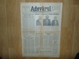 ZIARUL ADEVARUL 19 MAI 1990