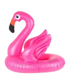 Colac gonflabil pentru copii model flamingo, roz