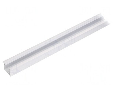Profil Aluminiu &amp;Icirc;ngropat 2m pentru Module LED Albă foto
