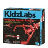 Brat robotic hidraulic, KidzLabs, 4M