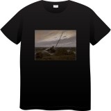 Tricou Barbati Made By Art Paint, Iconic Art Collection, negru, M
