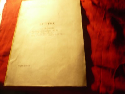 Carnet de Facturi cu 150 file : 50 seturi de cate 3 file inseriate foto