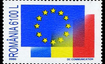 ROMANIA 2000, Romania in Uniunea Europeana, MNH, 1501 foto