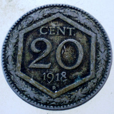 7.650 ITALIA 20 CENTESIMI 1918 R