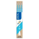 Cumpara ieftin Set 3 rezerve roller Frixion Ball Pilot 0.5 mm varf fin Rezerva roller Pilot Frixion Clicker 0.5 mm 3 bucati/set bleu