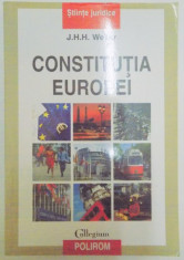 CONSTITUTIA EUROPEI de J.H.H. WEILER , 2009 foto