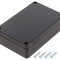 Carcasă Universală ABS Neagră IP67 70x105x30mm