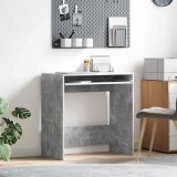 Cumpara ieftin birou de computer Gri betonat Plăci aglomerate Birou Beton