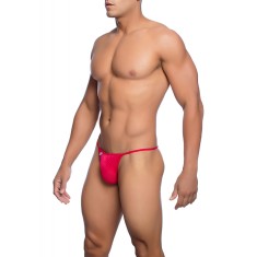 Bikini Microfiber V-Thong Style, Rosu, S/M