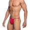 Bikini Microfiber V-Thong Style, Rosu, S/M