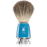 M&uuml;hle RYTMO Pure Badger pamatuf pentru ras din par de bursuc Blue Resin 1 buc