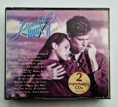 2 cd&amp;#039;s Var. - KUSCHELROCK 4 VG+ / VG+ _ CBS Germania 1990 pop soft rock anii 90 foto