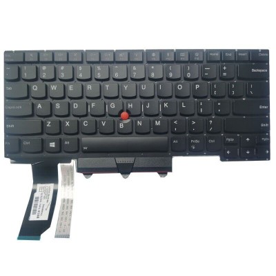 Tastatura Laptop, Lenovo, ThinkPad E14 Gen 2 Type 20T6, 20T7, 20TA, 20TB, iluminata, layout US foto