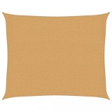Cumpara ieftin Panza parasolar nisipiu dreptunghiular 2,5x3m HDPE 160 g/m&sup2;