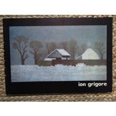 CATALOG EXPOZITIE ION GRIGORE MARTIE 1981
