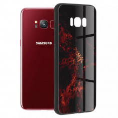 Husa Samsung Galaxy S8 Antisoc Personalizata Nebuloasa Rosie Glaze foto