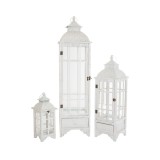Cumpara ieftin Set 3 felinare White Washed