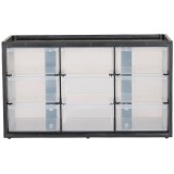Stanley 1-93-978 - Dulap pentru scule 365x153x210 mm 9 compartimente