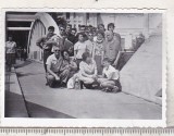 Bnk foto Calimanesti - Podul peste Olt, Alb-Negru, Romania de la 1950, Cladiri