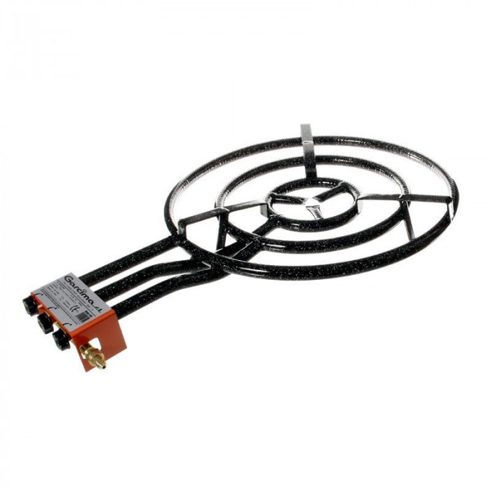 Arzator gaz paella 60cm 3 cercuri Handy KitchenServ