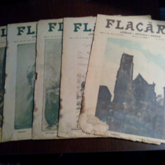 REVISTA FLACARA Literara-Artistica-Sociala - Anul V, No. 34 - 38/1916 - 5 Numere