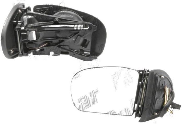 Oglinda exterioara Mercedes Clasa C (W203) 05.2000-2004 , 11 pini, cu memorie, partea dreapta View Max crom asferica fara carcasa reglare electrica c