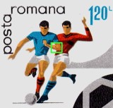 Cumpara ieftin RO 1970 ,LP 729a,&quot;C.M. Fotbal &quot;,tip VII,cu EROARE necatalogata ,MNH