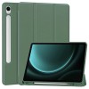 Husa Samsung Galaxy Tab S9 FE Asteroid GSM Flex Trifold Pen, verde inchis