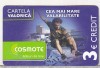 Bnk card Romania - Cosmote 3 euro - 01/07/2010 - RO-COS-REF-0007-100701B