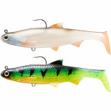 SET NĂLUCI FLEXIBILE SHAD SET ROACH 90 RTC BABUȘCĂ/FIRETIGER, Caperlan