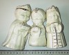 SET 3 FIGURINE CERAMICA LUCRATE MANUAL PEMBROKESHIRE-WILLIAMSTOW CERAMICS