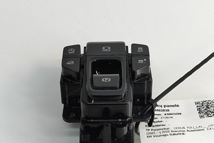 Panou de butoane LEXUS RX _LA1_, _LH1_ 2022 OEM: 75P850 | 28462038